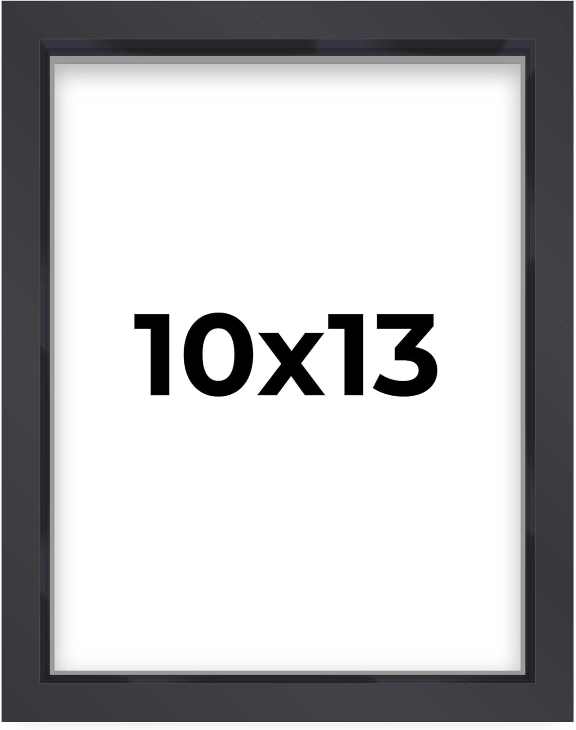 14x14 Shadow Box Black | 3/4" Depth of Usable Space | Solid Wood Pine | Includes UV Resistant Acrylic Plexiglass, Acid-Free Backing & Hanging Hardware | Made to Order in USA - Colors B