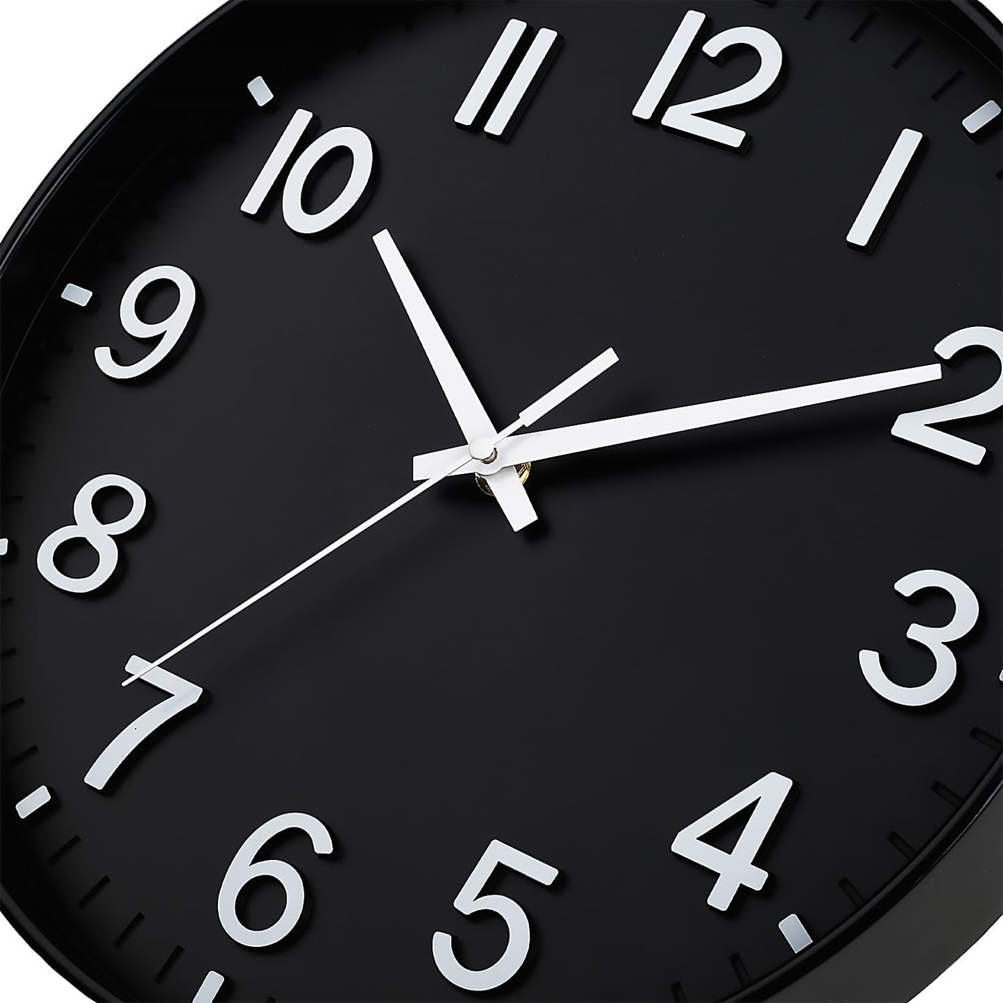 HZDHCLH Wall Clocks Battery Operated,12 inch Silent Non Ticking Modern Wall Clock for Living Room Bedroom Kitchen Office Classroom Decor (Olive Green and Gold)
