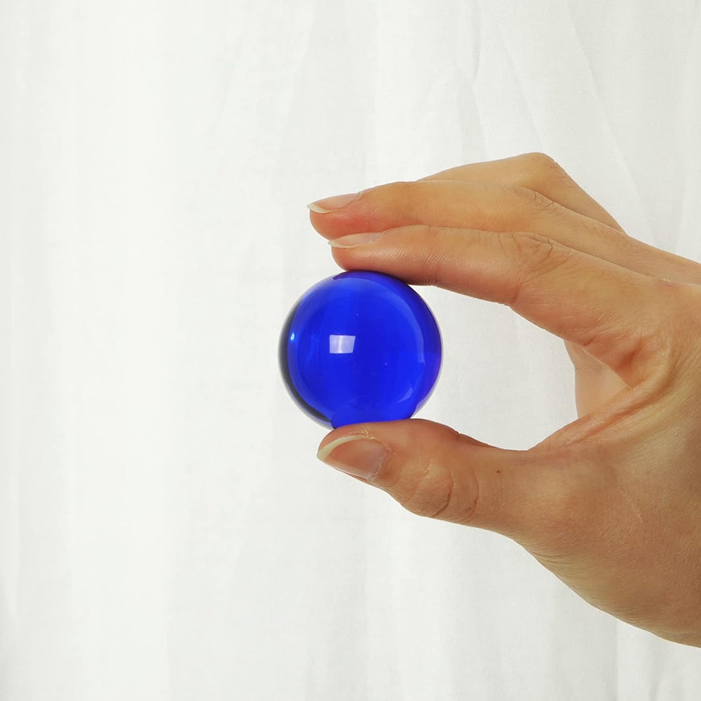 LONGWIN 50mm(2 inch) K9 Photography Solid Crystal Glass Ball Sphere with Free Stand Suncatcher (Clear)