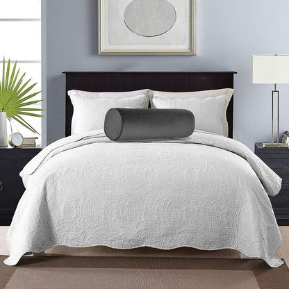 Tinbolunce Memory Foam Roll Pillow for Knee/Leg/Neck - Full Moon Bolster/Round Cylinder Pillow for Sleeping on Side or Back - Removable Cooling Cover Length 18" x 6" Diameter (Navy Blue)