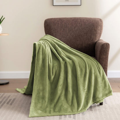 BEDELITE Fleece Blanket Black Throw Blankets for Couch & Bed, Luxury Plush Cozy Fuzzy Blanket 50x60 inches, Super Soft Warm Lightweight Throw Blanket for Travel Camping - Colors B