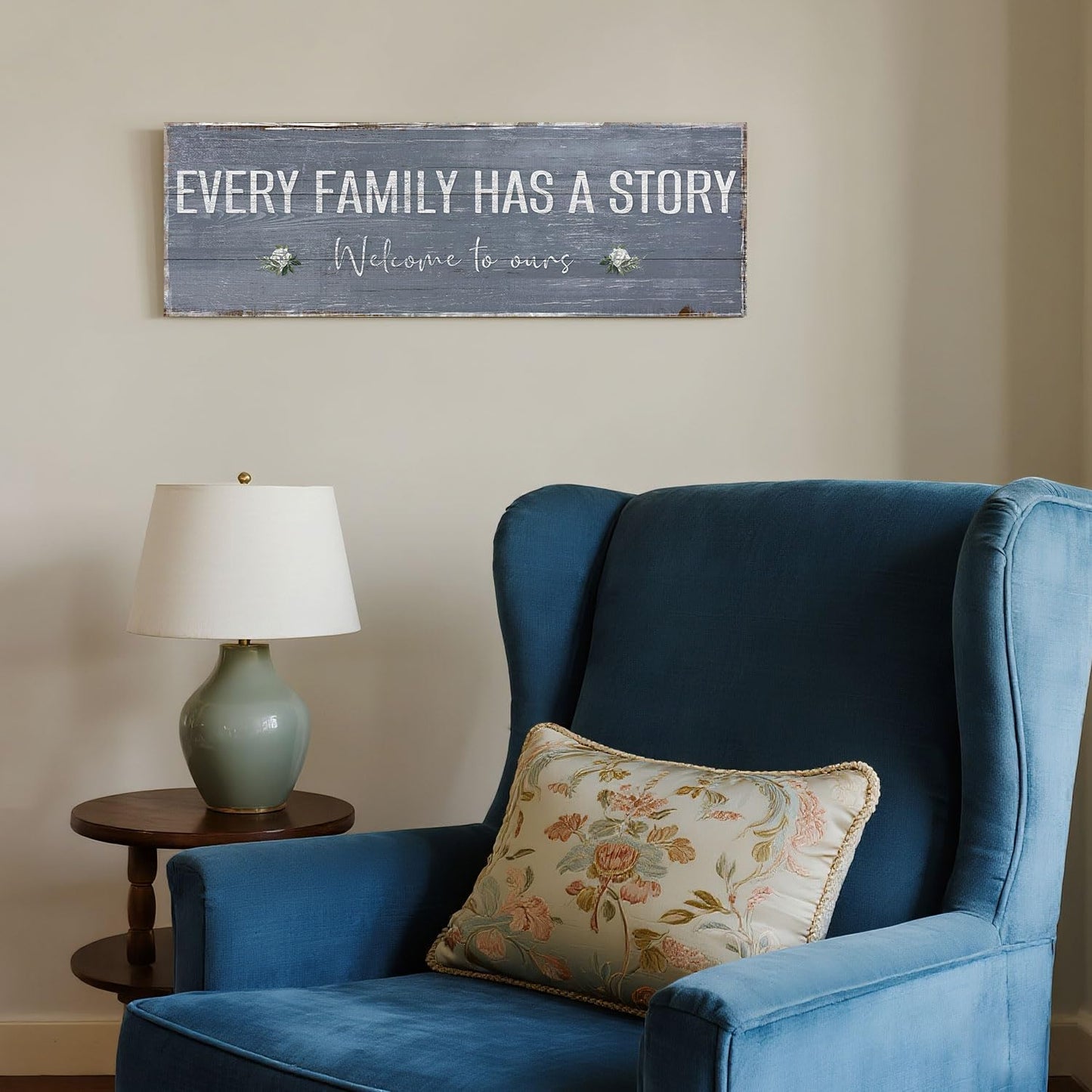 Quotes Wall Decor Enjoy the Little Things Sign Family Wall Signs Canvas Prints Rustic Wooden Wall Art Wood Pictures for Living Room Bedroom Office Home Decor, 6 X 17 Inch Framed