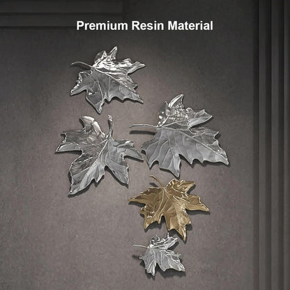 homary Large Metal Wall Art – 47.2" Modern 3D Abstract Geometric Overlapping Design, Iron Wall Decor for Living Room, Dining Room, Office
