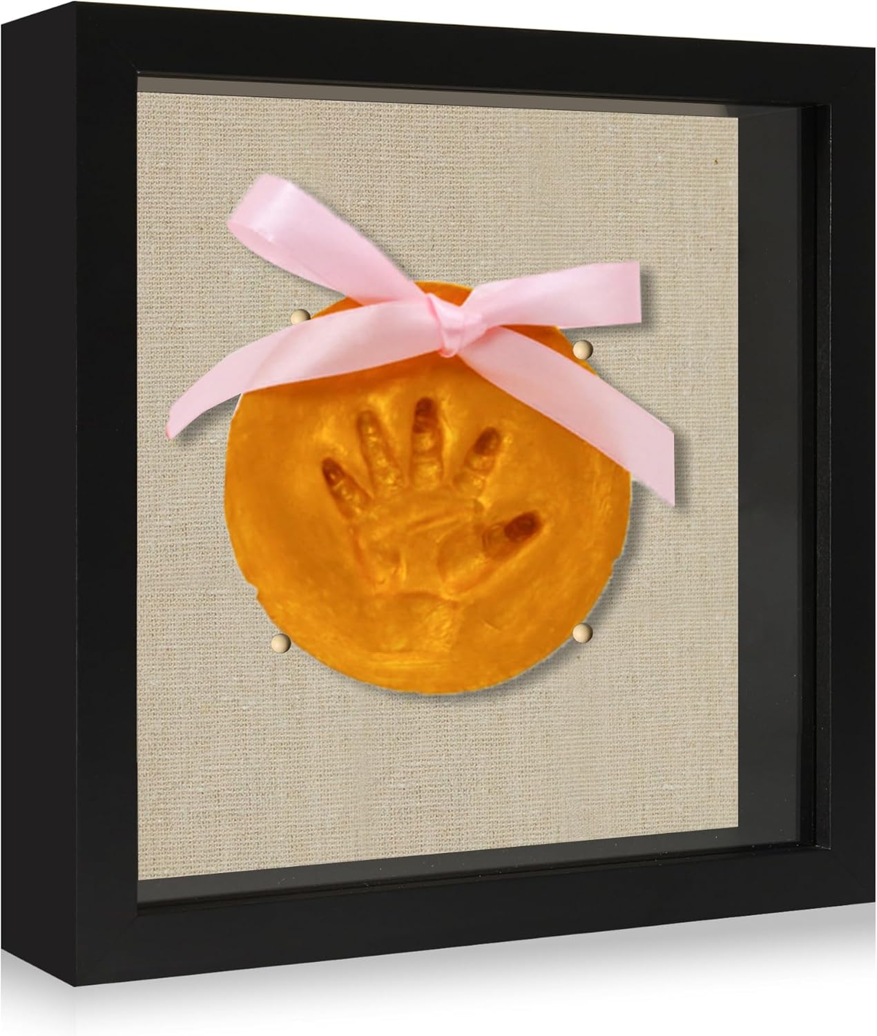 12x16 Large Shadow Box Picture Frame Display Case with Soft Linen Back, White Wooden Memory Shadow Box Frame with Tempered Glass Cover for Wall Display