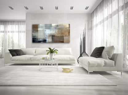 Baisuart S02250 Canvas Prints Wall Art Beach Sunset Ocean Waves Nature Pictures Stretched Canvas Wooden Framed for living Room Bedroom and Office