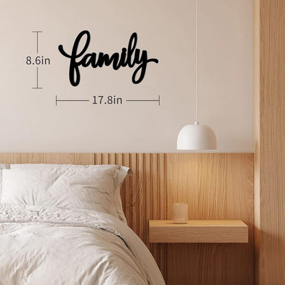 Family Signs For Home Wall Decor,Family Wall Decor For Living Room Rustic Letter Signs Family Wall Art (style2)