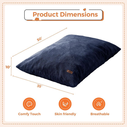MAXYOYO 3 in 1 Kids Bean Bag Chair Couch, Convertible Chair Folds from Bean Bag to Lounger, Child Floor Sofa for Gaming, Reading, Floor Mattress with High-Density Foam Filling