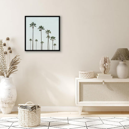 Americanflat 24x36 Poster Frame with Polished Plexiglass - Streamline Collection - Thin Border Picture Frame for Wall Display - Hanging Hardware Included - Black - Colors C