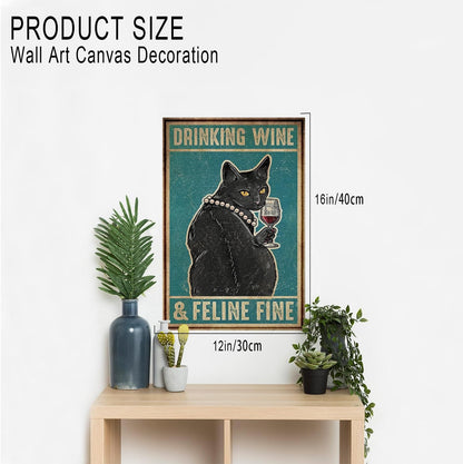 DIHSIEG 12x16 Canvas Wall Art funny bathroom wall art Print Poster Vintage Poster Frameless Floral Can be hung on the Wall Heal Your Heart poster Wall Art Canvas