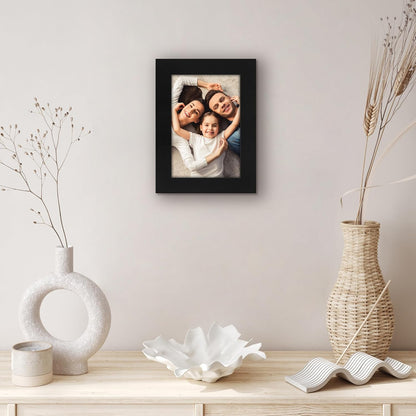 Americanflat 12x18 Poster Frame with Shatter-Resistant Glass - Signature Collection - Gallery-Style Frames Made of Engineered Wood - Photo Frame for Wall Display - Black - Colors C