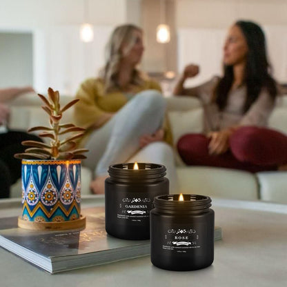 Howemon 24 Pack Scented Candles Set for Home, Relaxing Stress Relief, Aromatherapy - Natural Soy Wax and Fragrance - Gifts for Women, Mom, Best Friend, Wife, Birthday