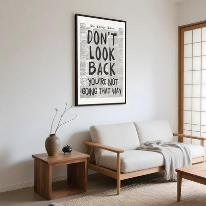 Framed Black And White Retro Newspaper Wall Art ItS Already Yours Universe Quote Poster Trendy Positive Inspirational Wall Decor for Bedroom Office Apartment Dorm Affirmation Canvas Print 8x12inch
