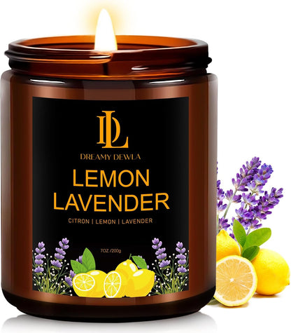 Scented Candles Set, 4 Pack Soy Candles for Home Scented, Candle Gifts for Men Women, Scents of Pineapple Cocktail/Coconut Vanilla/Pink Sands/Bahamian Breeze