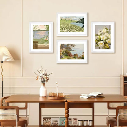 FIXSMITH 10 Pack Picture Frames Collage Wall Decor for Mounting or Tabletop Display, Gallery Wall Frame Set with Two 8x10 Black Frames, Four 5x7 Frames and Four 4x6 Frames, Multi-Pack Photo Frame Set