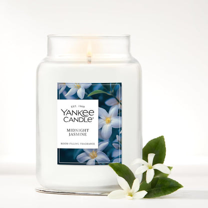 Yankee Candle Lilac Blossoms Scented Candle, 22oz Large Jar with up to 150 Hour Burn Time, Giftable, Birthdays