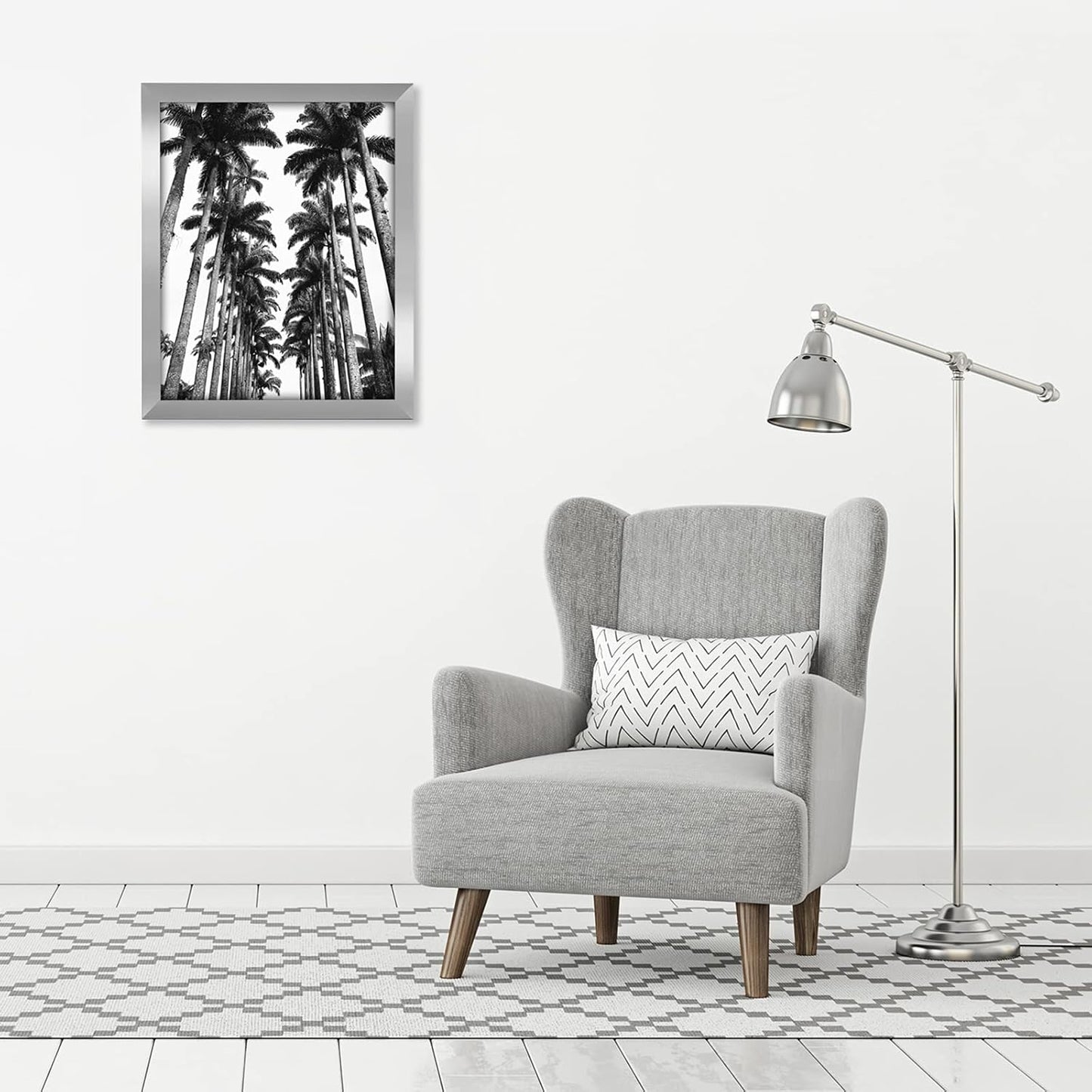 Americanflat 16x20 Picture Frame with Polished Plexiglass - Black Picture Frame - Wide Photo Frames Made of Engineered Wood for Vertical or Horizontal Wall Display - Epic Collection - Black - Colors A