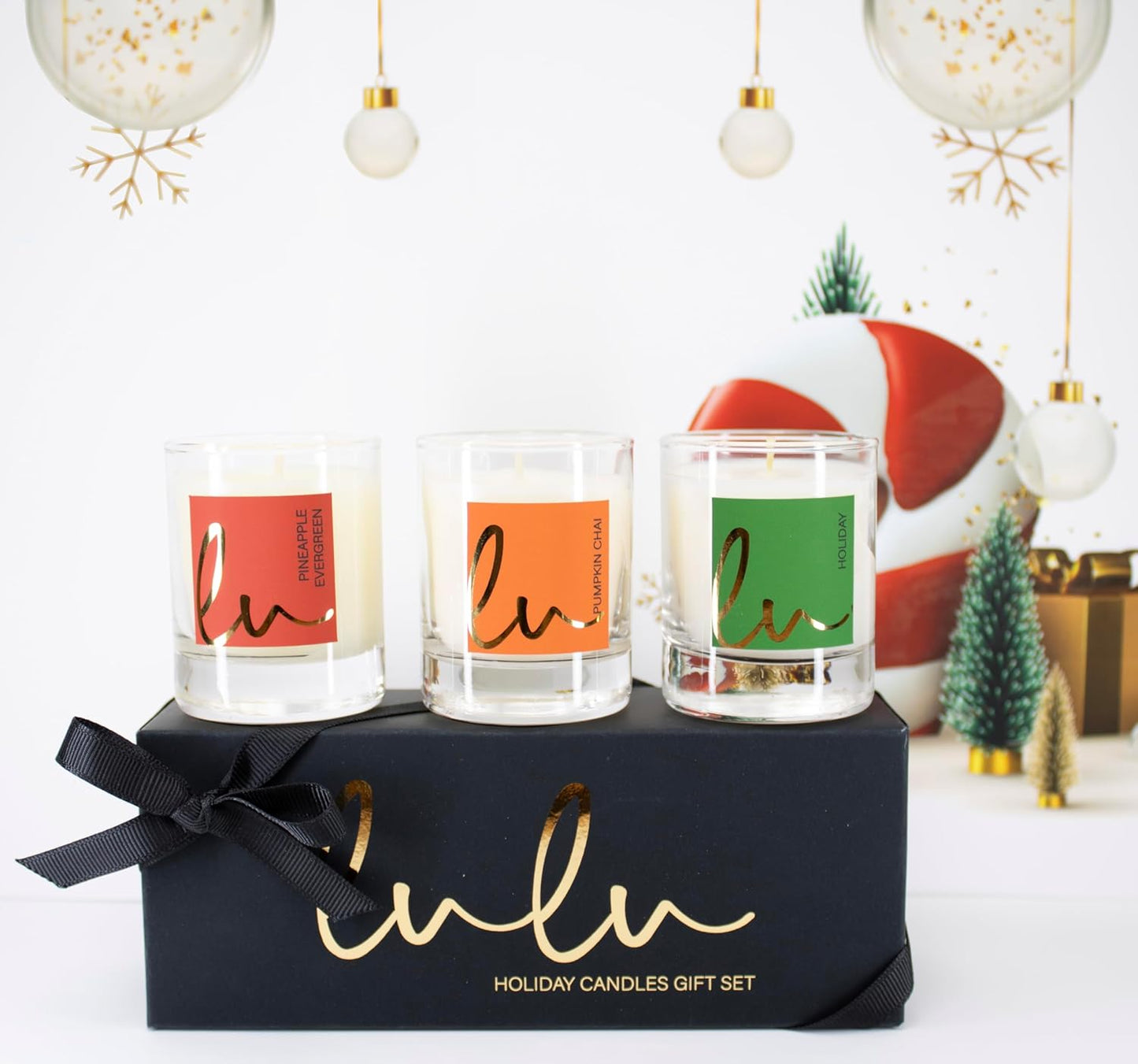 Lulu Candles | Jasmine, Oud & Sandalwood | Luxury Scented Soy Jar Candle | Hand Poured in The USA | Highly Scented & Long Lasting (9 Oz.)
