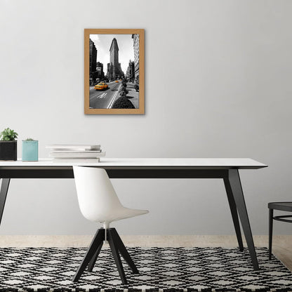 Americanflat 12x18 Poster Frame with Shatter-Resistant Glass - Signature Collection - Gallery-Style Frames Made of Engineered Wood - Photo Frame for Wall Display - Black - Colors C