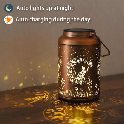 Mothers Day Gifts for Mom Grandma - Birthday Day Gifts for Women, Hummingbird Solar Lantern Outdoor Waterproof, Garden Decor