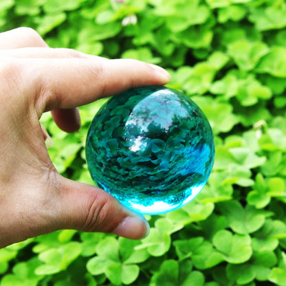 LONGWIN 50mm(2 inch) K9 Photography Solid Crystal Glass Ball Sphere with Free Stand Suncatcher (Clear)