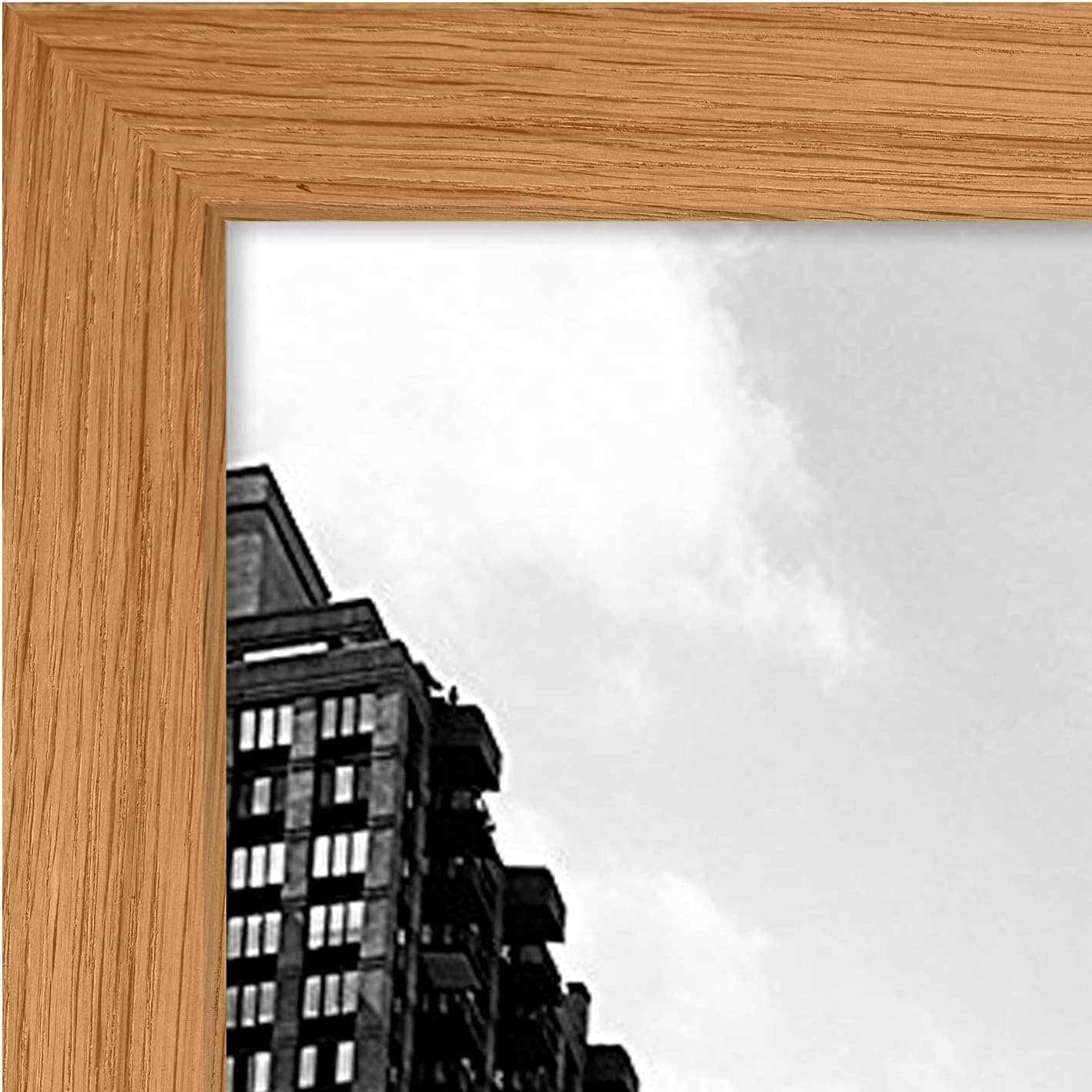 Americanflat 12x18 Poster Frame with Shatter-Resistant Glass - Signature Collection - Gallery-Style Frames Made of Engineered Wood - Photo Frame for Wall Display - Black - Colors C