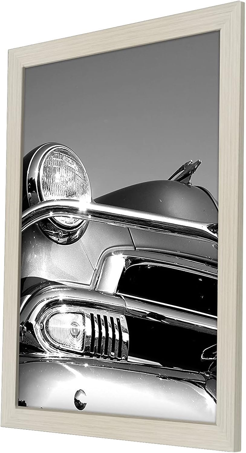 Americanflat 16x20 Picture Frame with Polished Plexiglass - Black Picture Frame - Wide Photo Frames Made of Engineered Wood for Vertical or Horizontal Wall Display - Epic Collection - Black - Colors B