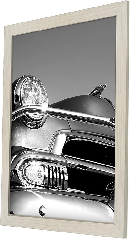 Americanflat 16x20 Picture Frame with Polished Plexiglass - Black Picture Frame - Wide Photo Frames Made of Engineered Wood for Vertical or Horizontal Wall Display - Epic Collection - Black - Colors B