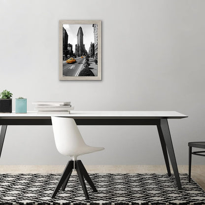 Americanflat 12x18 Poster Frame with Shatter-Resistant Glass - Signature Collection - Gallery-Style Frames Made of Engineered Wood - Photo Frame for Wall Display - Black - Colors C