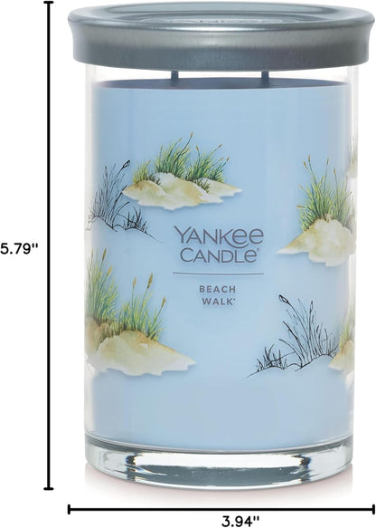 Yankee Candle Large Tumbler Scented Candle with up to 80 Hour Burn Time, Premium Plant Wax Blend for Consistent Burn, 20 oz Tumbler Candle with Room Filling Fragrance, Midsummer's Night