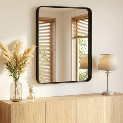 NEWBULIG Gold Round Wall Mirror 36 Inch, Bathroom Mirrors for Over Sink, Wall Decor for Bathroom, Entryway, Bedroom, Vanity