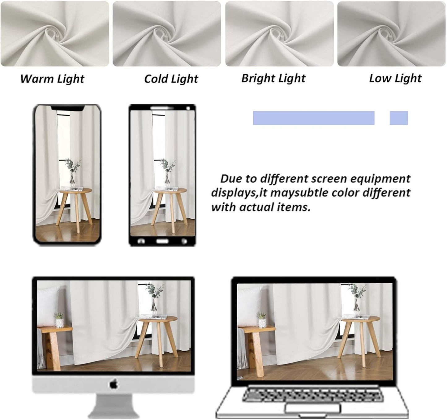 Simplebrand Ava Sage Green Blackout Curtains for Bedroom 63 Inch Length 2 Panels Set, Solid Thermal Insulated Energy Saving Rod Pocket Window Treatment Curtains Blackout Drapes, W40 x L63 Inch, Sage - Colors A