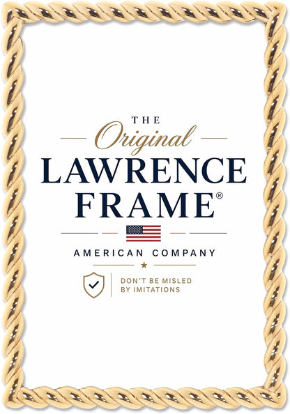 Lawrence Frames 4x6 Golden Rope Picture Frame (712046)