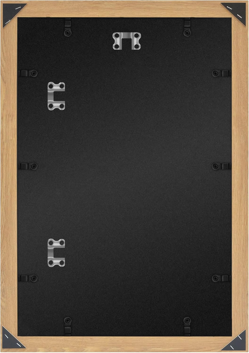 Americanflat 16x20 Picture Frame with Polished Plexiglass - Black Picture Frame - Wide Photo Frames Made of Engineered Wood for Vertical or Horizontal Wall Display - Epic Collection - Black - Colors B
