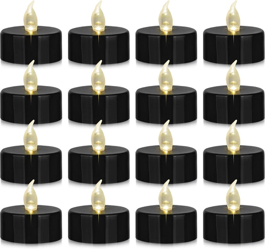 Nancia 100PACK Flameless LED Tea Lights Candles, Realistic and Bright Flickering Long Lasting 200Hours Battery-Powered, Ideal Party, Wedding, Birthday, Gifts Home Decoration Warm Yellow