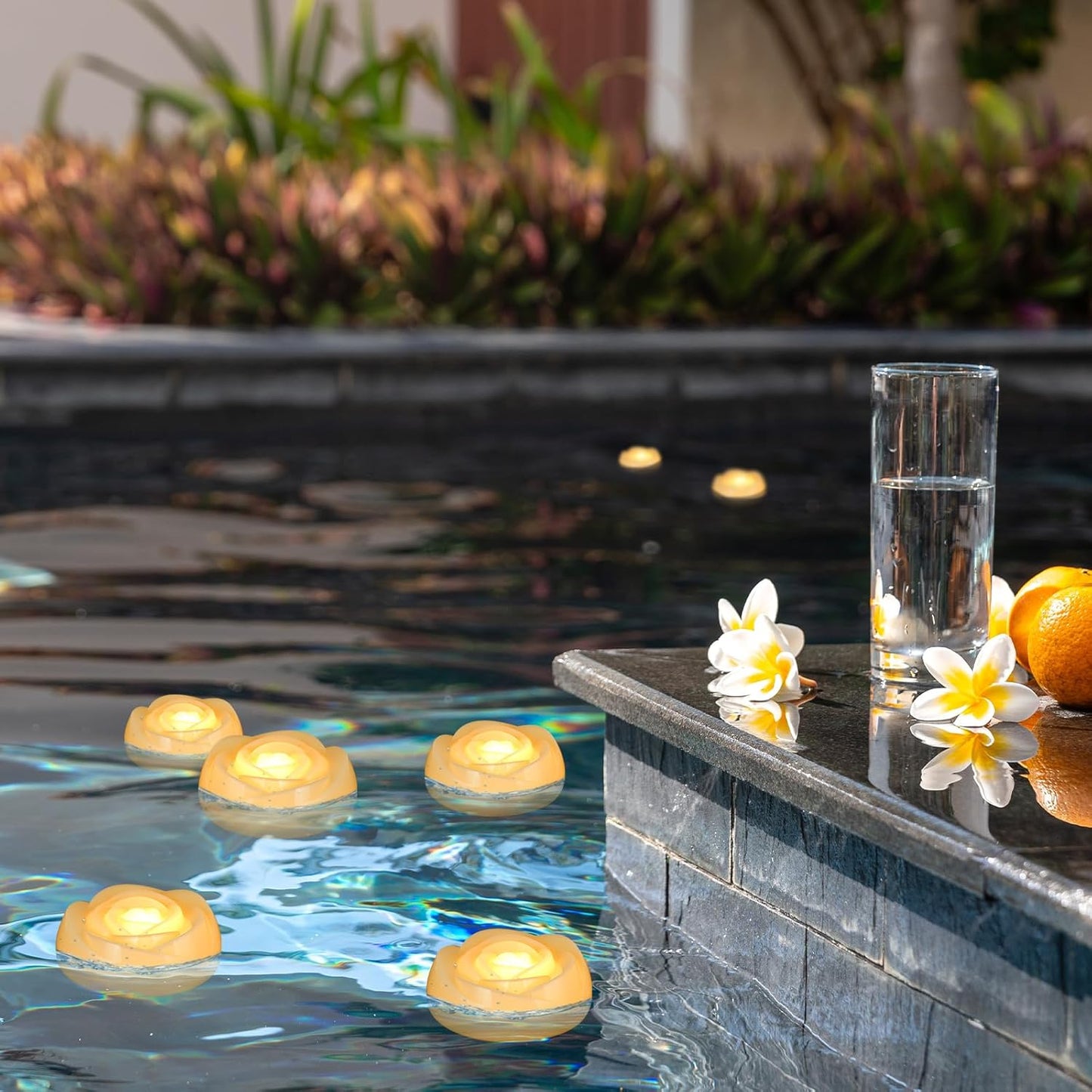 Enido Flameless Candles, Color Changing LED Candles(D: 3" x H: 4" 5" 6") Battery Operated Outdoor Waterpoof Candles Plastic Pack of 9 Flameless Pillar Candles