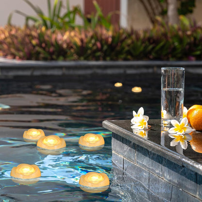 Enido Flameless Candles, Color Changing LED Candles(D: 3" x H: 4" 5" 6") Battery Operated Outdoor Waterpoof Candles Plastic Pack of 9 Flameless Pillar Candles