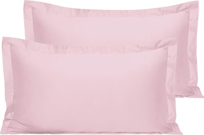 NTBAY Cotton 26x26 Euro Sham Covers - 500 Thread Count Egyptian Cotton Euro Pillow Covers, 2 Pack Super Soft and Breathable 26x26 Pillow Covers, Square Pillow Cases, White