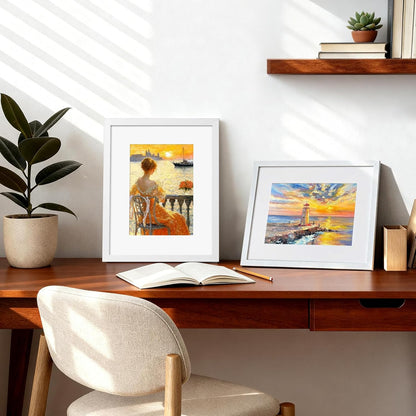 HappyHapi 4x6 Picture Frame Set of 5, Black Frames Display Photo 3.5x5 with Mat or 4x6 without, Gallery Wall Frame Set, Wall or Tabletop Display (Black)