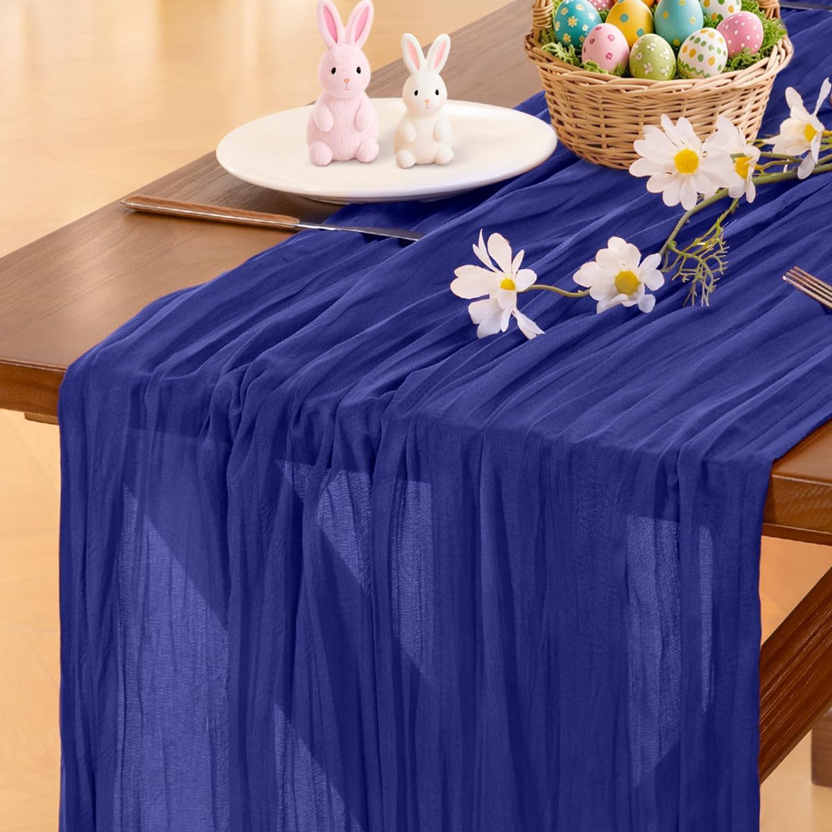 Socomi 3pcs Sage Green Cheesecloth Table Runner Summer Boho Rustic Gauze 120 inch 10FT Cheese Cloth Sheer Runner for Wedding Party Baby Shower Home Decor Holiday Decorations