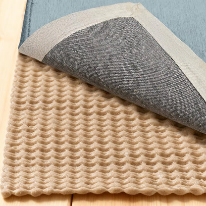 GORILLA GRIP® Strong Rug Pad Gripper, Grips Help Keep Area Rugs Safe in Place, Slip and Skid Resistant Pads for Tile and Hardwood Floors, Under Carpet Mat Cushion Floor Protection, 2x3 FT