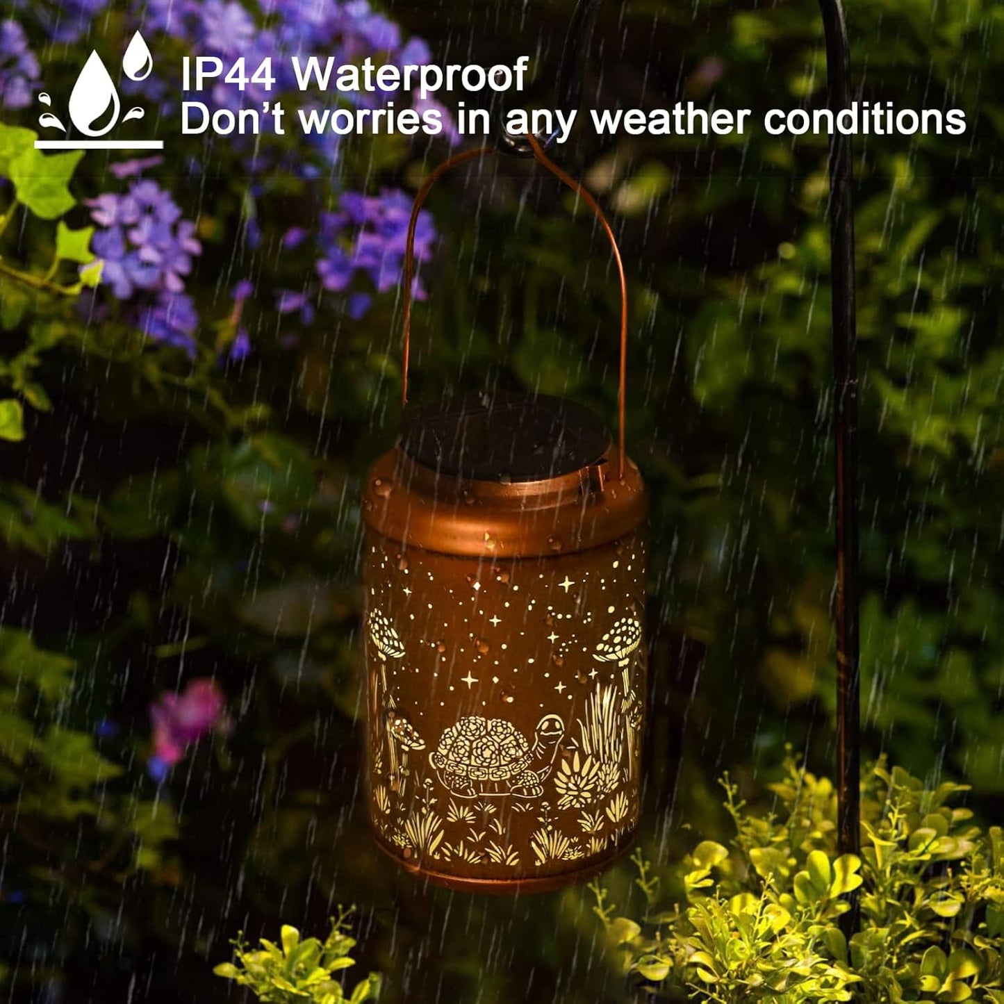 Mothers Day Gifts for Mom Grandma - Birthday Day Gifts for Women, Hummingbird Solar Lantern Outdoor Waterproof, Garden Decor