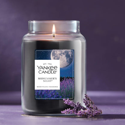 Yankee Candle Ocean Air Scented Candle, 22oz Large Jar with up to 150 Hour Burn Time, Giftable