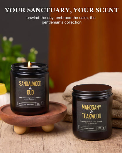 4 Pack Scented Candles Gifts for Women: 28oz Natural Soy Candles for Home Scented, Up to 200H Burning, Aromatherapy Candle Set, Jar Candle Gift Set for Spa Bath Meditation Birthday Valentine's Gifts