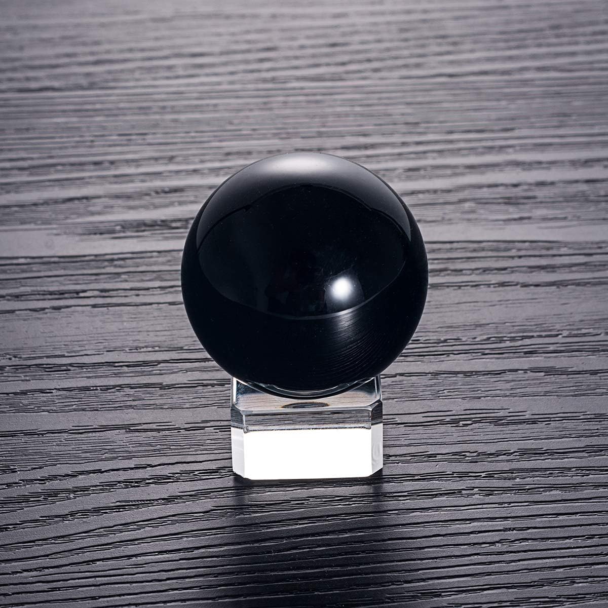 LONGWIN 50mm(2 inch) K9 Photography Solid Crystal Glass Ball Sphere with Free Stand Suncatcher (Clear)
