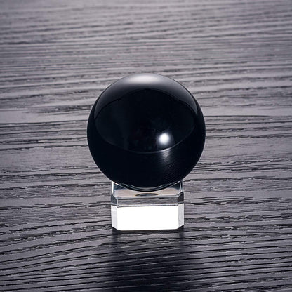 LONGWIN 50mm(2 inch) K9 Photography Solid Crystal Glass Ball Sphere with Free Stand Suncatcher (Clear)