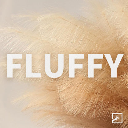 ZIFTY 7-Pcs 38"/3.1FT Faux Pampas Grass Large Tall Fluffy Artificial Fake Flower Bedroom Decor Boho Decor Bulrush Reed Grass for Vase Filler Farmhouse Home Wedding Decor (Beige Mixed)
