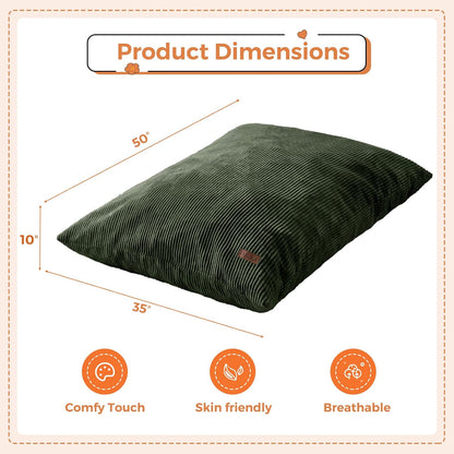 MAXYOYO 3 in 1 Kids Bean Bag Chair Couch, Convertible Chair Folds from Bean Bag to Lounger, Child Floor Sofa for Gaming, Reading, Floor Mattress with High-Density Foam Filling