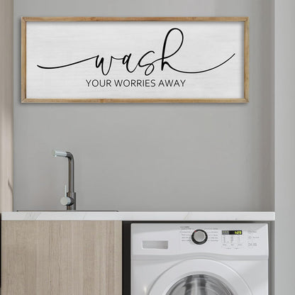 FZMHASLWW Gather Sign Wall Decor 32"×12" Large Wooden Framed for Dining Room Simple Home Kitchen Hanging Art (Wood)