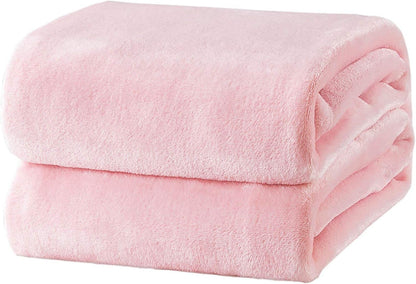 Bedsure GentleSoft Fleece Throw Blanket for Couch Grey - Lightweight Plush Fuzzy Cozy Soft Blankets and Throws for Sofa, Couch, Travel, Camping, 50x60 inches - Colors A