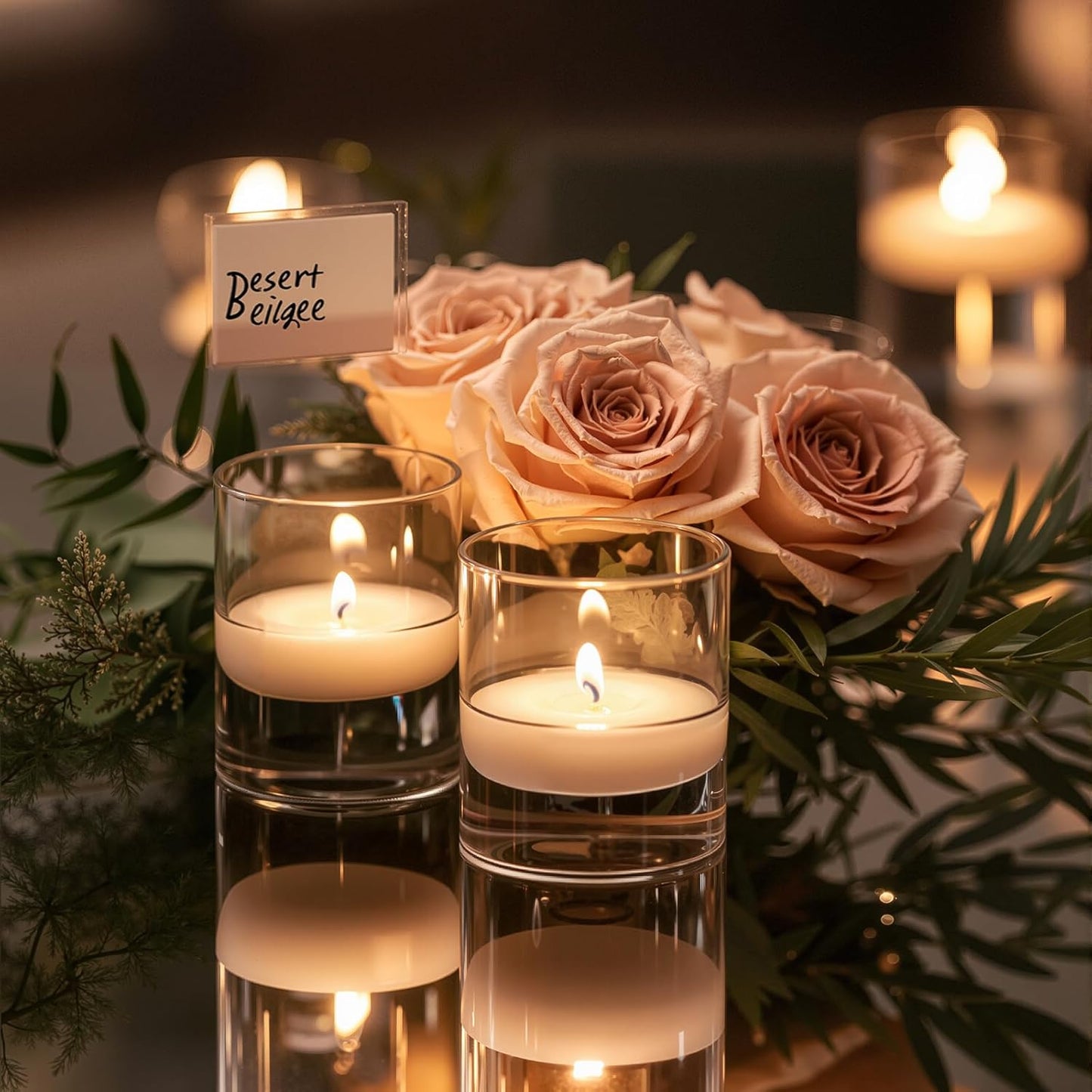 TBWIND 12pcs Glass Cylinder Vases for Centerpieces, 6 Inch Clear Flower Vases for Wedding Decorations and Indoor Home Decor, Hurricane Candle Holder for Table Shelf, Party